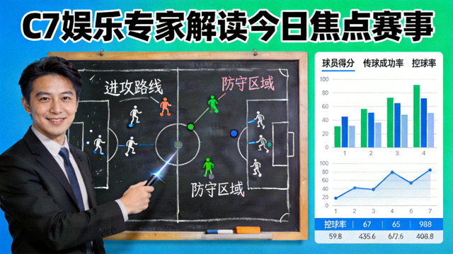 C7娱乐专家解读今日焦点赛事，战术板与数据图表展示